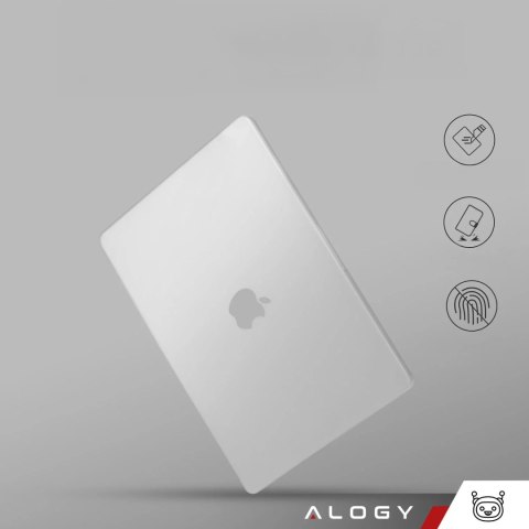 Alogy Etui ochronne do Apple Macbook Pro 14 - M1/M2/M3/M4 2021-2024 Alogy AirGuard™ Elastyczna obudowa bez odcisków palców Matowa Prze Alogy Etui ochronne do Apple Macbook Pro 14 - M1/M2/M3/M4 2021-2024 Alogy AirGuard™ Elastyczna obudowa bez odcisków palców Matowa Prze