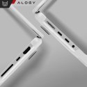 Alogy Etui ochronne do Apple Macbook Pro 14 - M1/M2/M3/M4 2021-2024 Alogy AirGuard™ Elastyczna obudowa bez odcisków palców Matowa Prze