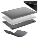 Alogy Etui ochronne do Apple Macbook Pro 16 - M1/M2/M3/M4 2021-2024 2025 Alogy AirGuard™ Elastyczna obudowa Matowa Czerń