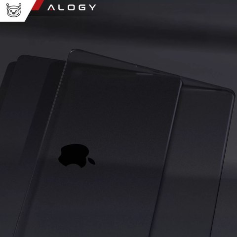 Alogy Etui ochronne do Apple Macbook Pro 16 - M1/M2/M3/M4 2021-2024 2025 Alogy AirGuard™ Elastyczna obudowa Matowa Czerń Alogy Etui ochronne do Apple Macbook Pro 16 - M1/M2/M3/M4 2021-2024 2025 Alogy AirGuard™ Elastyczna obudowa Matowa Czerń