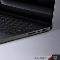 Alogy Etui ochronne do Apple Macbook Pro 16 - M1/M2/M3/M4 2021-2024 2025 Alogy AirGuard™ Elastyczna obudowa Matowa Czerń