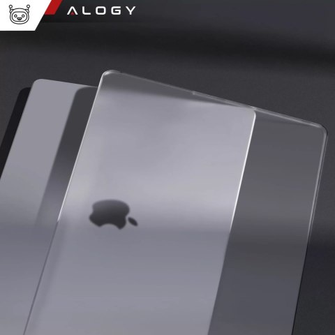 Alogy Etui ochronne do Apple Macbook Pro 16 - M1/M2/M3/M4 2021-2024 2025 Alogy AirGuard™ Elastyczna obudowa Matowa Przezroczysta Biel Alogy Etui ochronne do Apple Macbook Pro 16 - M1/M2/M3/M4 2021-2024 2025 Alogy AirGuard™ Elastyczna obudowa Matowa Przezroczysta Biel