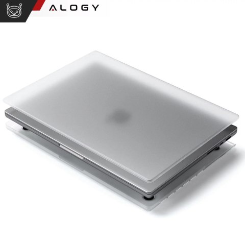 Alogy Etui ochronne do Apple Macbook Pro 16 - M1/M2/M3/M4 2021-2024 2025 Alogy AirGuard™ Elastyczna obudowa Matowa Przezroczysta Biel Alogy Etui ochronne do Apple Macbook Pro 16 - M1/M2/M3/M4 2021-2024 2025 Alogy AirGuard™ Elastyczna obudowa Matowa Przezroczysta Biel