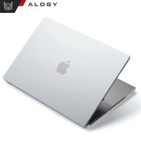 Alogy Etui ochronne do Apple Macbook Pro 16 - M1/M2/M3/M4 2021-2024 2025 Alogy AirGuard™ Elastyczna obudowa Matowa Przezroczysta Biel Alogy Etui ochronne do Apple Macbook Pro 16 - M1/M2/M3/M4 2021-2024 2025 Alogy AirGuard™ Elastyczna obudowa Matowa Przezroczysta Biel