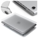 Alogy Etui ochronne do Apple Macbook Pro 16 - M1/M2/M3/M4 2021-2024 2025 Alogy AirGuard™ Elastyczna obudowa Matowa Przezroczysta Biel