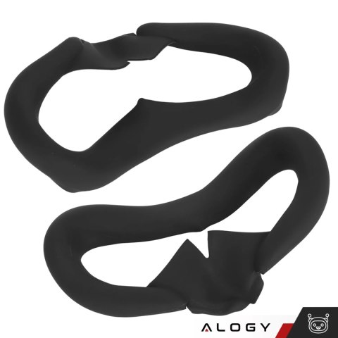 Alogy Zamienna silikonowa maska przeciwsłoneczna Alogy do Meta Quest 3 Czarna Alogy Zamienna silikonowa maska przeciwsłoneczna Alogy do Meta Quest 3 Czarna