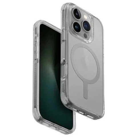 UNIQ Etui UNIQ Combat do iPhone 16 Pro 6.3" Magclick Charging Szary/Stone Grey UNIQ Etui UNIQ Combat do iPhone 16 Pro 6.3" Magclick Charging Szary/Stone Grey