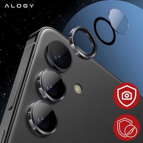 Alogy 3x Szkło hartowane na ekran + szkło na obiektyw do Samsung Galaxy S25 Plus ochronne szkiełko na ekran i aparat 9H Alogy GlassGua Alogy 3x Szkło hartowane na ekran + szkło na obiektyw do Samsung Galaxy S25 Plus ochronne szkiełko na ekran i aparat 9H Alogy GlassGua