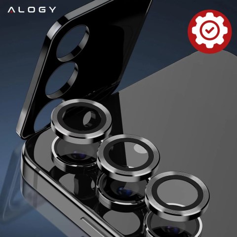 Alogy 3x Szkło hartowane na ekran + szkło na obiektyw do Samsung Galaxy S25 Plus ochronne szkiełko na ekran i aparat 9H Alogy GlassGua Alogy 3x Szkło hartowane na ekran + szkło na obiektyw do Samsung Galaxy S25 Plus ochronne szkiełko na ekran i aparat 9H Alogy GlassGua