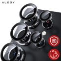 Alogy 3x Szkło hartowane na ekran + szkło na obiektyw do Samsung Galaxy S25 Ultra ochronne szkiełko na ekran i aparat 9H Alogy GlassGu