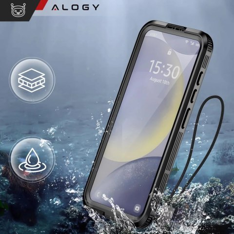 Alogy Etui Wodoodporne Alogy HydroArmor™ IP68 Case z przezroczystym tyłem Pancerna obudowa 360 do MagSafe do Samsung Galaxy S24+ Plus Alogy Etui Wodoodporne Alogy HydroArmor™ IP68 Case z przezroczystym tyłem Pancerna obudowa 360 do MagSafe do Samsung Galaxy S24+ Plus