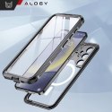 Alogy Etui Wodoodporne Alogy HydroArmor™ IP68 Case z przezroczystym tyłem Pancerna obudowa 360 do MagSafe do Samsung Galaxy S24+ Plus