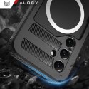 Alogy Etui Wodoodporne Alogy HydroArmor™ IP68 Case z przezroczystym tyłem Pancerna obudowa 360 do MagSafe do Samsung Galaxy S24+ Plus