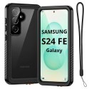 Alogy Etui Wodoodporne Alogy HydroArmor™ IP68 Case z przezroczystym tyłem Pancerna obudowa 360 do Samsung Galaxy S24​ FE