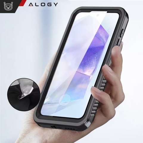Alogy Etui Wodoodporne Alogy HydroArmor™ IP68 Case z przezroczystym tyłem Pancerna obudowa 360 do Samsung Galaxy S24 FE Alogy Etui Wodoodporne Alogy HydroArmor™ IP68 Case z przezroczystym tyłem Pancerna obudowa 360 do Samsung Galaxy S24 FE