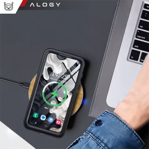Alogy Etui Wodoodporne Alogy HydroArmor™ IP68 Case z przezroczystym tyłem Pancerna obudowa 360 do Samsung Galaxy S24 FE Alogy Etui Wodoodporne Alogy HydroArmor™ IP68 Case z przezroczystym tyłem Pancerna obudowa 360 do Samsung Galaxy S24 FE