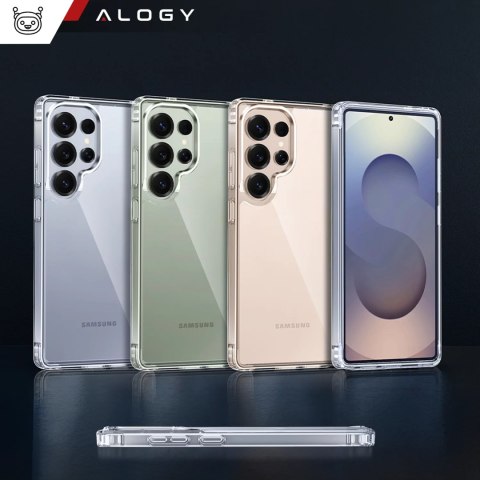 Alogy Etui do Samsung Galaxy S25 Ultra obudowa ochronna na telefon Alogy HybridShield™️ Case Przezroczyste Alogy Etui do Samsung Galaxy S25 Ultra obudowa ochronna na telefon Alogy HybridShield™️ Case Przezroczyste
