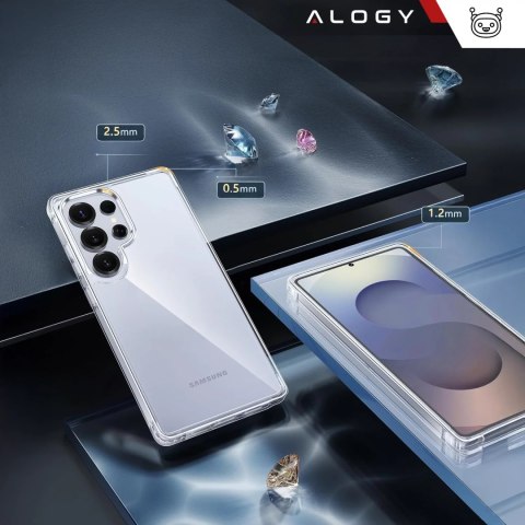 Alogy Etui do Samsung Galaxy S25 Ultra obudowa ochronna na telefon Alogy HybridShield™️ Case Przezroczyste Alogy Etui do Samsung Galaxy S25 Ultra obudowa ochronna na telefon Alogy HybridShield™️ Case Przezroczyste