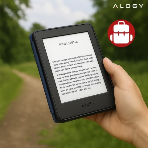Alogy Etui ochronne na czytnik E-Book Alogy ProBook Cover obudowa do Kindle 11 / 12 2022 / 2024 (6") Granatowe Alogy Etui ochronne na czytnik E-Book Alogy ProBook Cover obudowa do Kindle 11 / 12 2022 / 2024 (6") Granatowe