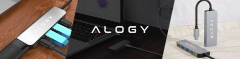 Alogy Hub 5w1 USB-C do USB-C PD100W, USB-C, USB.A 2.0, USB.A 3.0, HDMI 4K 30Hz / 1080p 60Hz - Alogy MultiHub™ Do Notebooka Laptopa Alogy Hub 5w1 USB-C do USB-C PD100W, USB-C, USB.A 2.0, USB.A 3.0, HDMI 4K 30Hz / 1080p 60Hz - Alogy MultiHub™ Do Notebooka Laptopa