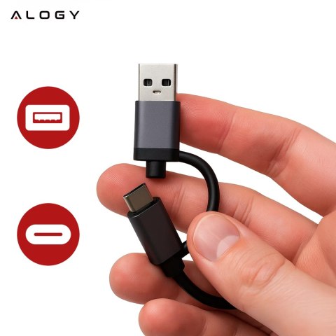 Alogy Hub 7w1 USB-C z USB 3.0 do 7x USB-A (1x3.0 + 6x2.0) - Alogy MultiHub™ Do Notebooka Laptopa Alogy Hub 7w1 USB-C z USB 3.0 do 7x USB-A (1x3.0 + 6x2.0) - Alogy MultiHub™ Do Notebooka Laptopa