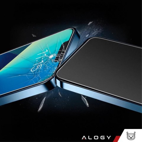 Alogy Szkło hartowane Prywatyzujące do Apple iPhone 16 Pro Max ochronne szkiełko na ekran 9H Alogy Privacy EasyShield™️ z ramką montaż Alogy Szkło hartowane Prywatyzujące do Apple iPhone 16 Pro Max ochronne szkiełko na ekran 9H Alogy Privacy EasyShield™️ z ramką montaż