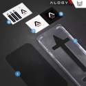 Alogy Szkło hartowane Prywatyzujące do Apple iPhone 16 ochronne szkiełko na ekran 9H Alogy Privacy EasyShield™️ z ramką montażową