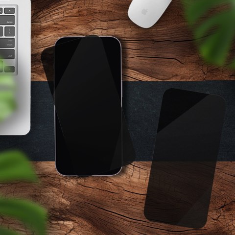 Alogy Szkło hartowane Prywatyzujące do Apple iPhone 16 ochronne szkiełko na ekran 9H Alogy Privacy EasyShield™️ z ramką montażową Alogy Szkło hartowane Prywatyzujące do Apple iPhone 16 ochronne szkiełko na ekran 9H Alogy Privacy EasyShield™️ z ramką montażową