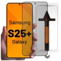 Alogy Szkło hartowane Prywatyzujące do Samsung Galaxy S25 Plus ochronne szkiełko na ekran 9H Alogy Privacy EasyShield™️ z ramką montaż