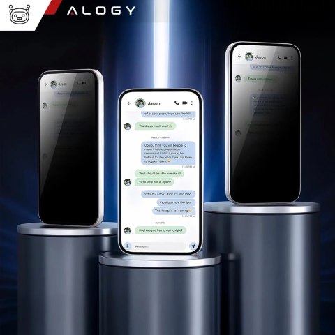 Alogy Szkło hartowane Prywatyzujące do Samsung Galaxy S25 ochronne szkiełko na ekran 9H Alogy Privacy EasyShield™️ z ramką montażową Alogy Szkło hartowane Prywatyzujące do Samsung Galaxy S25 ochronne szkiełko na ekran 9H Alogy Privacy EasyShield™️ z ramką montażową
