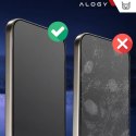 Alogy Szkło hartowane Prywatyzujące do Samsung Galaxy S25 ochronne szkiełko na ekran 9H Alogy Privacy EasyShield™️ z ramką montażową