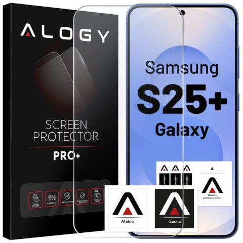 Alogy Szkło hartowane do Samsung Galaxy S25+ Plus ochronne szkiełko na ekran 9H Alogy Heavy Pro+™️ Alogy Szkło hartowane do Samsung Galaxy S25+ Plus ochronne szkiełko na ekran 9H Alogy Heavy Pro+™️