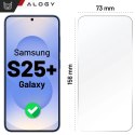 Alogy Szkło hartowane do Samsung Galaxy S25+ Plus ochronne szkiełko na ekran 9H Alogy Heavy Pro+™️