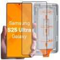 Alogy Szkło hartowane do Samsung Galaxy S25 Ultra ochronne szkiełko na ekran 9H Alogy EasyShield™️ z ramką montażową