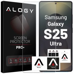 Alogy Szkło hartowane do Samsung Galaxy S25 Ultra ochronne szkiełko na ekran 9H Alogy Heavy Pro+™️