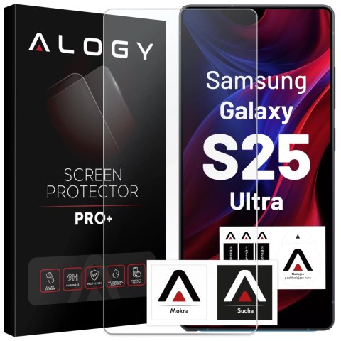 Alogy Szkło hartowane do Samsung Galaxy S25 Ultra ochronne szkiełko na ekran 9H Alogy Heavy Pro+™️ Alogy Szkło hartowane do Samsung Galaxy S25 Ultra ochronne szkiełko na ekran 9H Alogy Heavy Pro+™️