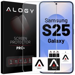 Alogy Szkło hartowane do Samsung Galaxy S25 ochronne szkiełko na ekran 9H Alogy Heavy Pro+™️