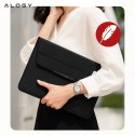 Alogy Torba na laptopa Alogy FlexCase Pro wielofunkcyjna rozkładana z podstawką i podkładką na myszkę do Macbooka 13/ 14" Czarna
