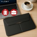Alogy Torba na laptopa Alogy FlexCase Pro wielofunkcyjna rozkładana z podstawką i podkładką na myszkę do Macbooka 13/ 14" Czarna