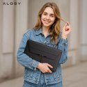 Alogy Torba na laptopa Alogy FlexCase Pro wielofunkcyjna rozkładana z podstawką i podkładką na myszkę do Macbooka 13/ 14" Czarna