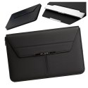 Alogy Torba na laptopa Alogy FlexCase Pro wielofunkcyjna rozkładana z podstawką i podkładką na myszkę do Macbooka 13/ 14" Czarna