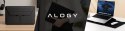 Alogy Torba na laptopa Alogy FlexCase Pro wielofunkcyjna rozkładana z podstawką i podkładką na myszkę do Macbooka 13/ 14" Czarna