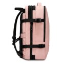 Bange Plecak podróżny Bange BackPack biznesowy plecak rozszerzalny Torba pojemna do laptopa 17.3" z portem USB Różowy