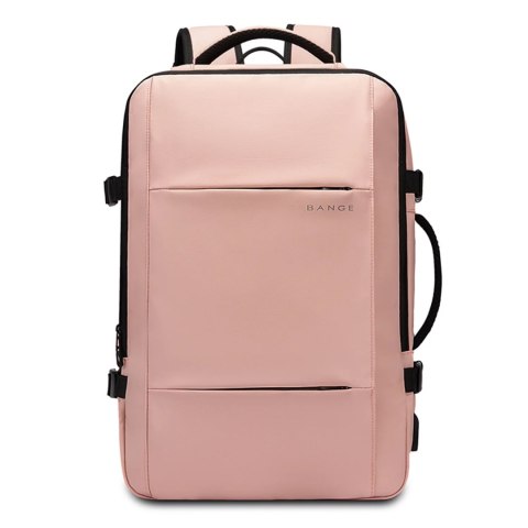 Bange Plecak podróżny Bange BackPack biznesowy plecak rozszerzalny Torba pojemna do laptopa 17.3" z portem USB Różowy Bange Plecak podróżny Bange BackPack biznesowy plecak rozszerzalny Torba pojemna do laptopa 17.3" z portem USB Różowy