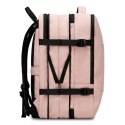 Bange Plecak podróżny Bange BackPack biznesowy plecak rozszerzalny Torba pojemna do laptopa 17.3" z portem USB Różowy