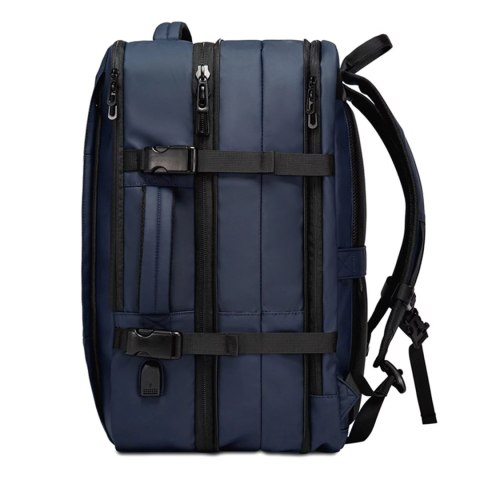 Bange Plecak wodoodporny Bange na laptopa 15.6" miejski podróżny 47x31x15-25 cm do pracy samolotu męski damski z portem USB Granatowy Bange Plecak wodoodporny Bange na laptopa 15.6" miejski podróżny 47x31x15-25 cm do pracy samolotu męski damski z portem USB Granatowy