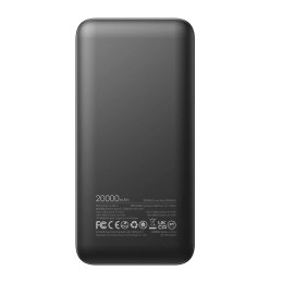 Joyroom Powerbank Joyroom 20000mAh 2.4A 2x USB-A 1x USB-C - czarny