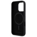 Karl Lagerfeld Etui Karl Lagerfeld do iPhone 16 Pro Max 6.9" Czarny MagSafe Hardcase Silicone Shadow Metal Initial