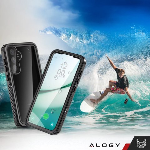 Alogy Etui Wodoodporne do Samsung Galaxy S25 Plus Alogy HydroArmor™ IP68 Case z przezroczystym tyłem Pancerna obudowa 360 Alogy Etui Wodoodporne do Samsung Galaxy S25 Plus Alogy HydroArmor™ IP68 Case z przezroczystym tyłem Pancerna obudowa 360
