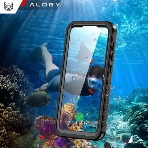 Alogy Etui Wodoodporne do Samsung Galaxy S25 Plus Alogy HydroArmor™ IP68 Case z przezroczystym tyłem Pancerna obudowa 360 Alogy Etui Wodoodporne do Samsung Galaxy S25 Plus Alogy HydroArmor™ IP68 Case z przezroczystym tyłem Pancerna obudowa 360